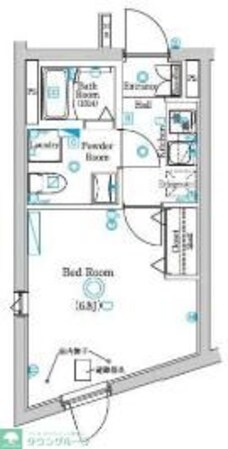 ラフィスタ大山金井町の物件間取画像